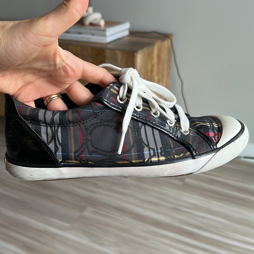Coach sneakers, size 7.5